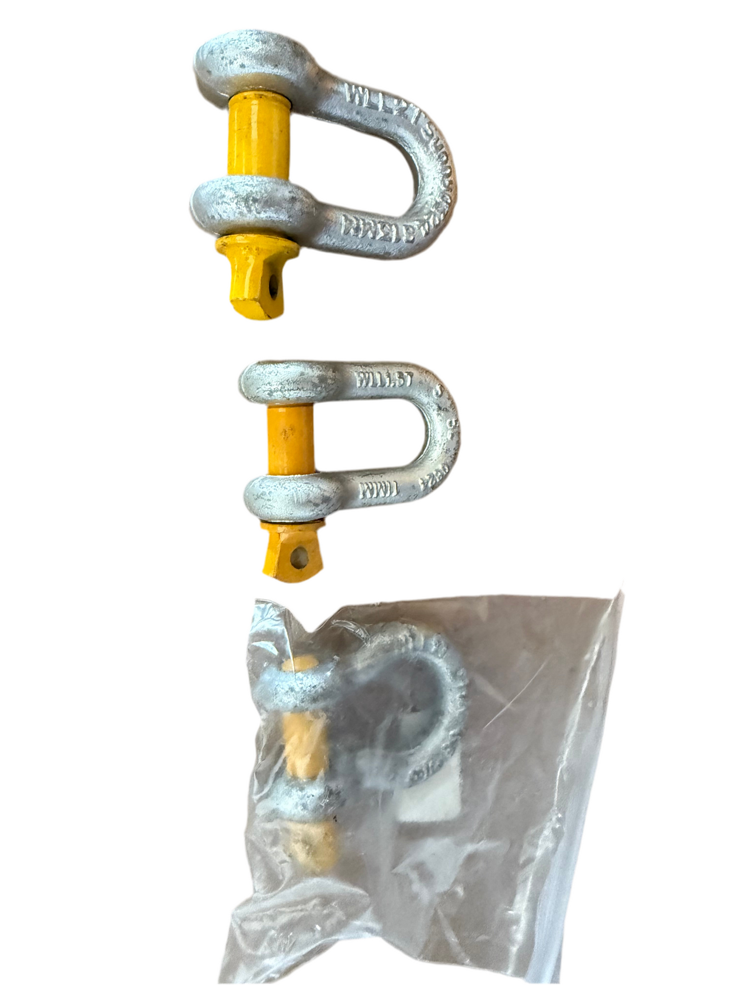 Rated D-shackles