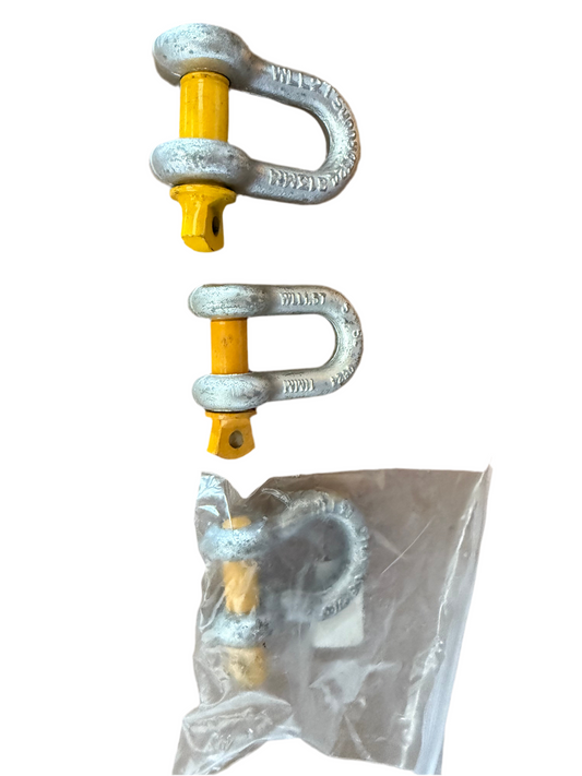 Rated D-shackles