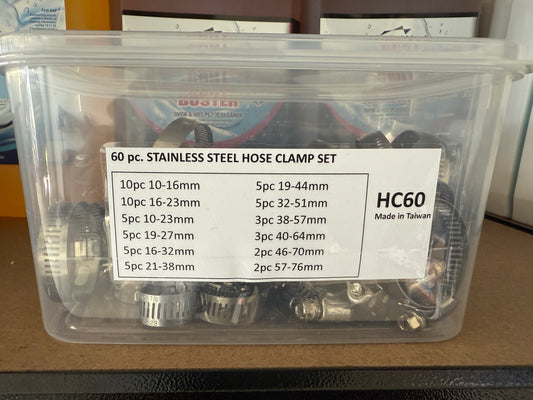 HOSE CLAMP 60PCS